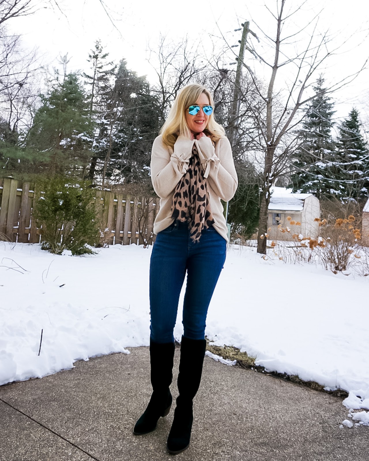 Gap leopard discount boots